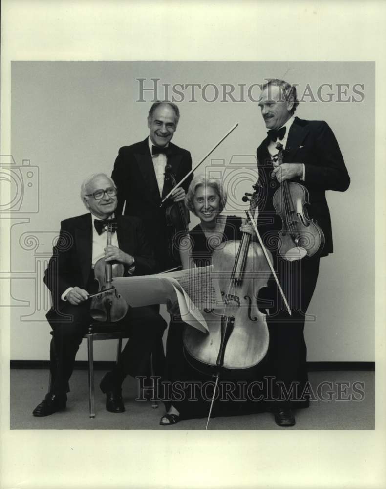 1981 Press Photo Rice University&#39;s Shepherd Quartet, Houston, Texas - hca52596- Historic Images