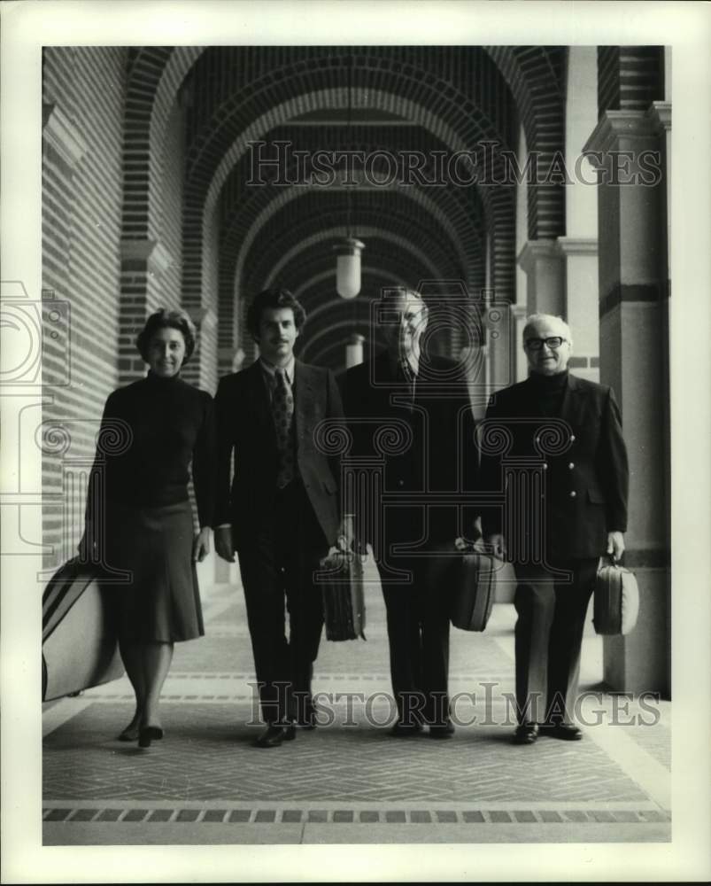 1975 Press Photo Shepherd Quartet of Rice University, Houston, Texas - hca52597- Historic Images