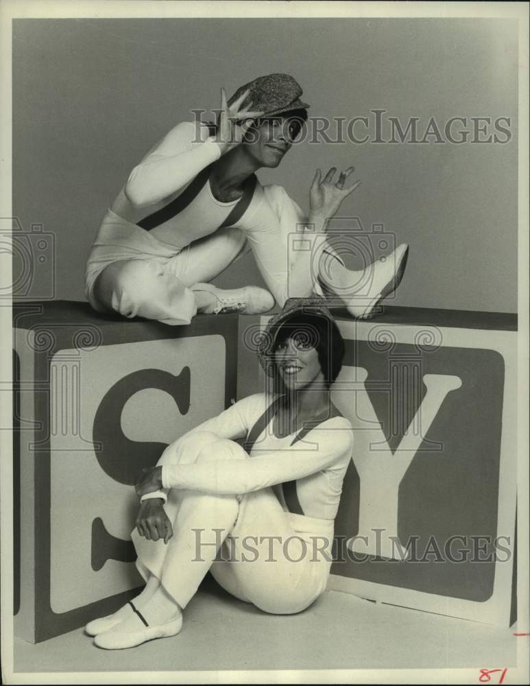 1978 Press Photo Lorene Yarnell &amp; Robert Shields star in &quot;Shields and Yarnell&quot;- Historic Images