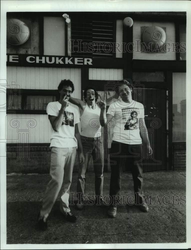 1983 Press Photo Rock Band Shockabilly - hca52620- Historic Images