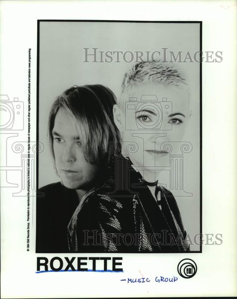 1994 Press Photo Music group Roxette - hca53043- Historic Images