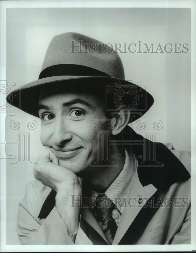 1987 Press Photo Brad Moranz stars in &quot;Singin&#39; in the Rain&quot; - hca53071- Historic Images