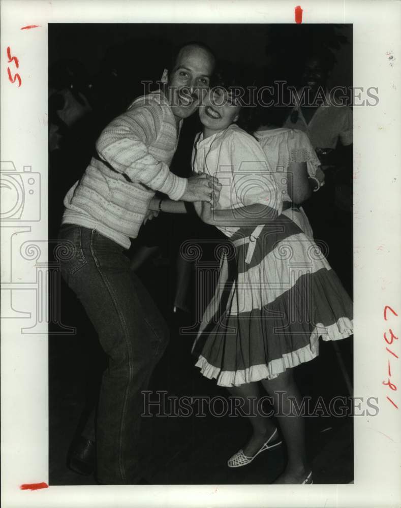 1982 Press Photo &quot;Showboat&quot; stars Jacque Trussel &amp; Karen Culliver in Houston- Historic Images