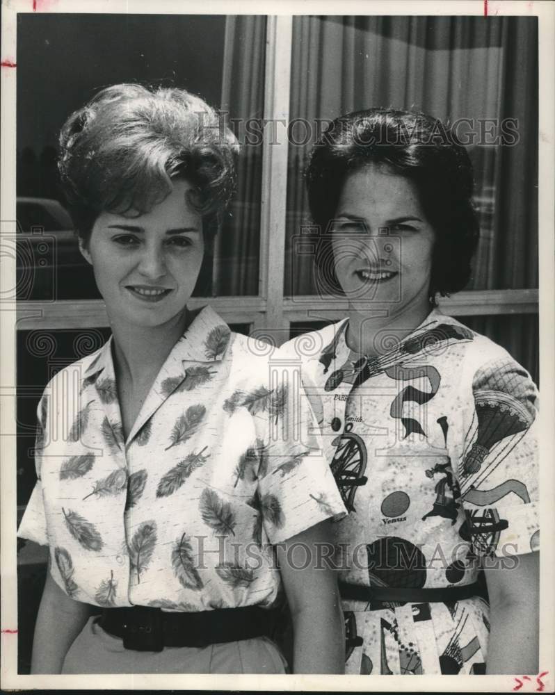 1963 Press Photo John Foster Dulles High School Honors Students, Stafford, Texas