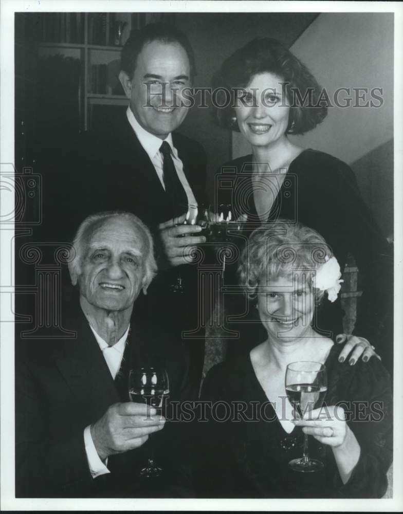 1987 Press Photo Cast of the national touring company of "Social Security"- Historic Images