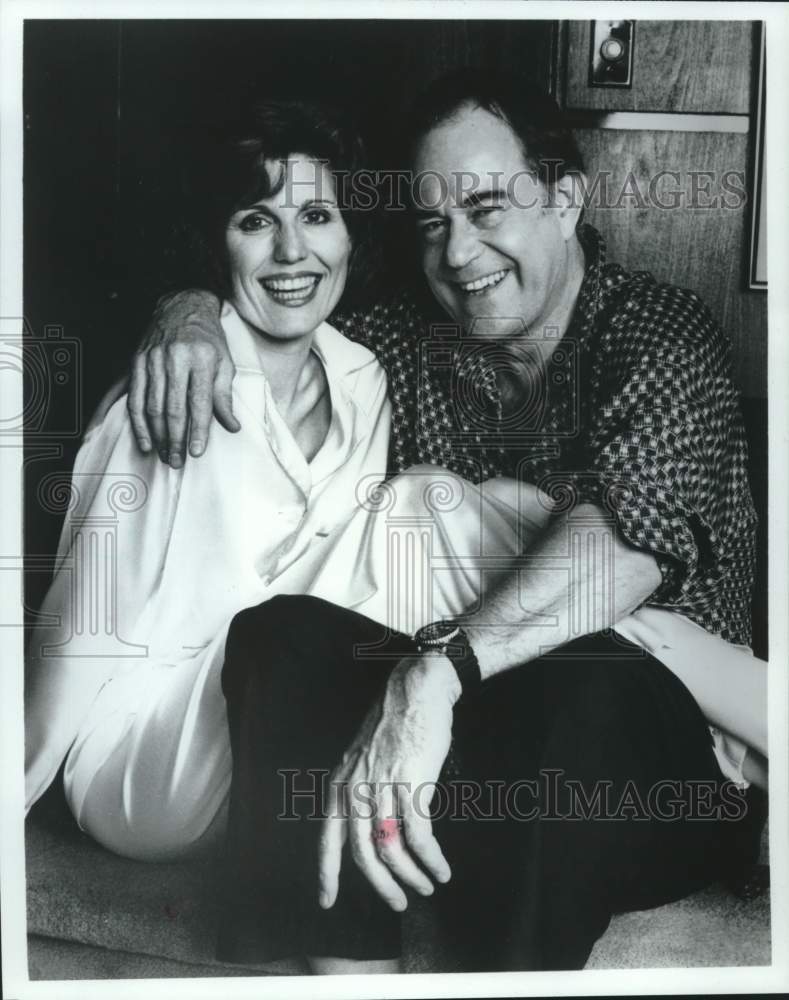 1987 Press Photo Lucie Arnaz and Laurence Luckinbill star in &quot;Social Security&quot;- Historic Images