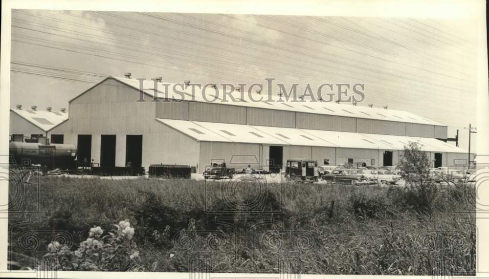 1959 Press Photo Richmond Tank Car & Manufacturing Company in Houston, Texas