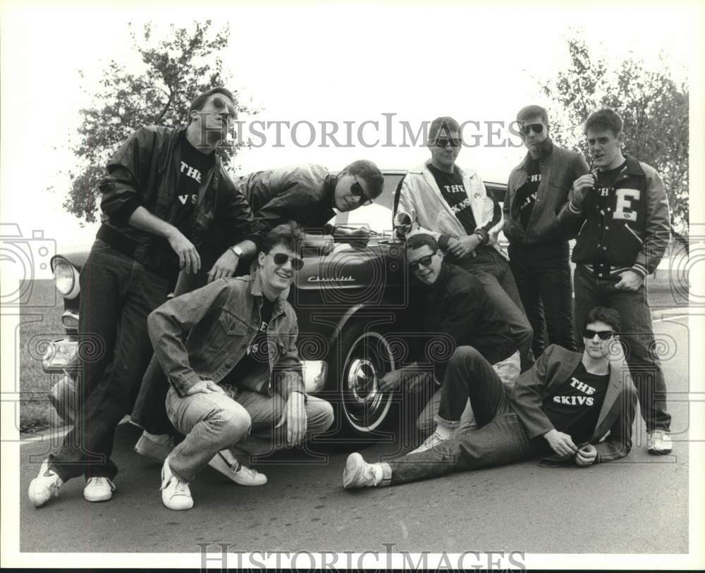 1988 Press Photo The Skivs, Singers at U.S.Naval Academy in Annapolis, Maryland- Historic Images