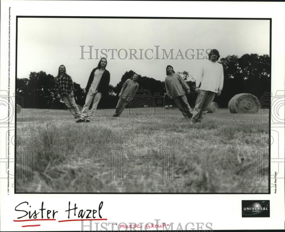 1997 Press Photo Members of the Rock Band &quot;Sister Hazel&quot; - hca54299- Historic Images