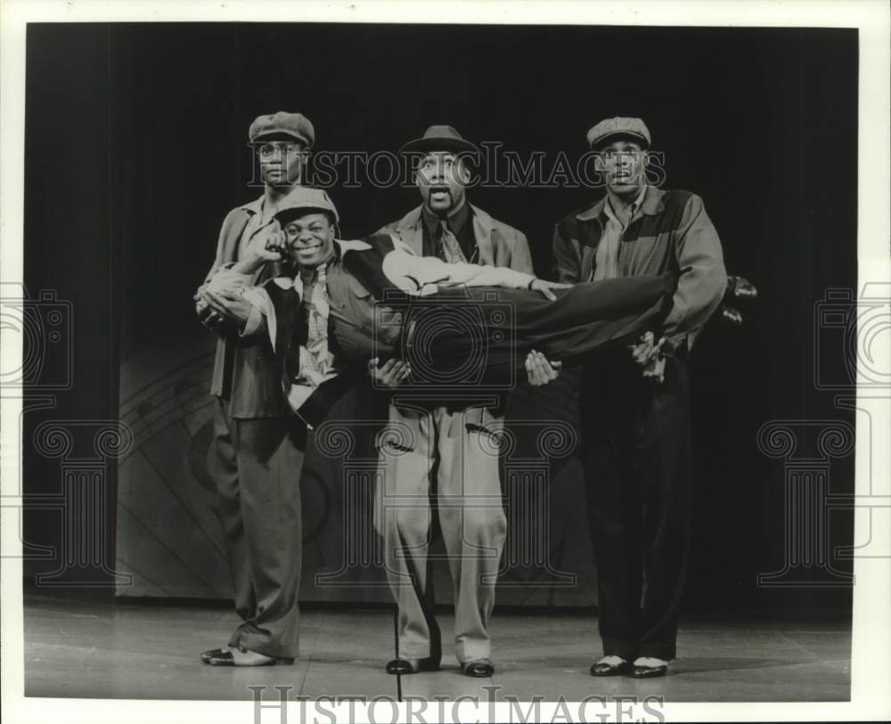 1997 Press Photo Cast of the musical Smokey Joe&#39;s Cafe - hca54447- Historic Images