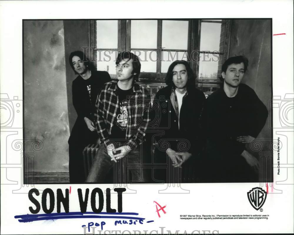 1997 Press Photo Son Volt, pop music band, alternative country rock - hca54486- Historic Images