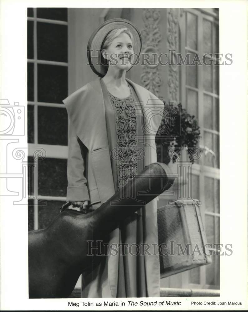 2000 Press Photo Meg Tolin as Maria in &quot;The Sound of Music&quot; touring company- Historic Images