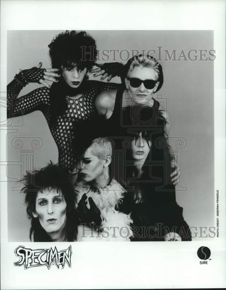 1984 Press Photo Pop group Specimen - hca54663- Historic Images