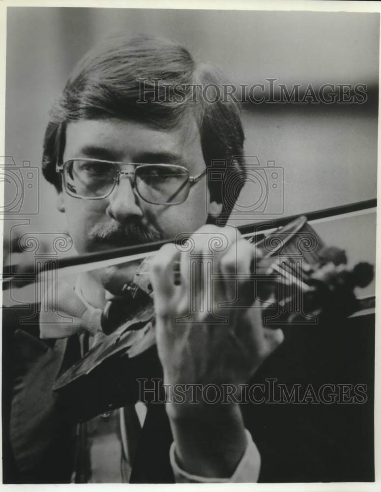 1979 Press Photo Lawrence Wheeler, Member of the Texas Chamber Orchestra- Historic Images