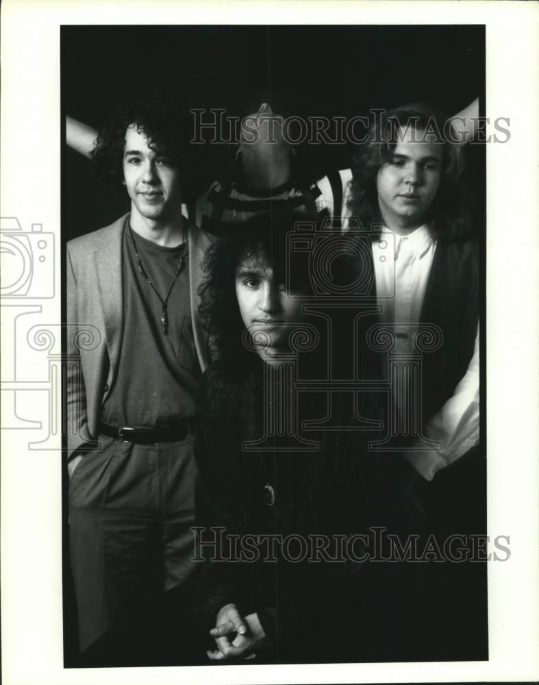 1991 Press Photo Members of the Rock Band &quot;Toy Subs&quot; - hca55124- Historic Images