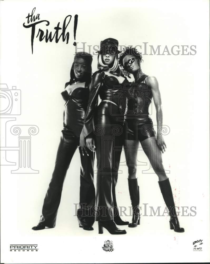 1997 Press Photo Music Group Tha Truth - hca55181- Historic Images