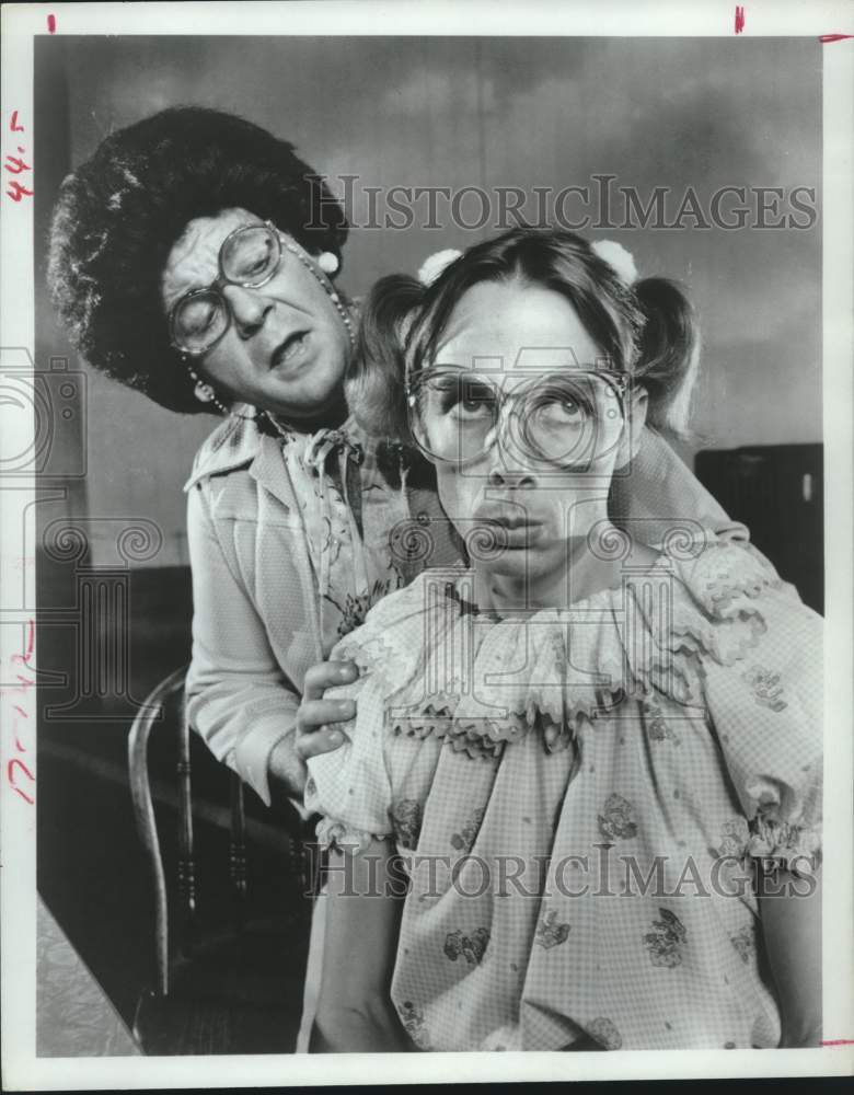 1983 Press Photo Actors In &quot;Greater Tuna&quot; Play At the Tower Theater In Houston- Historic Images