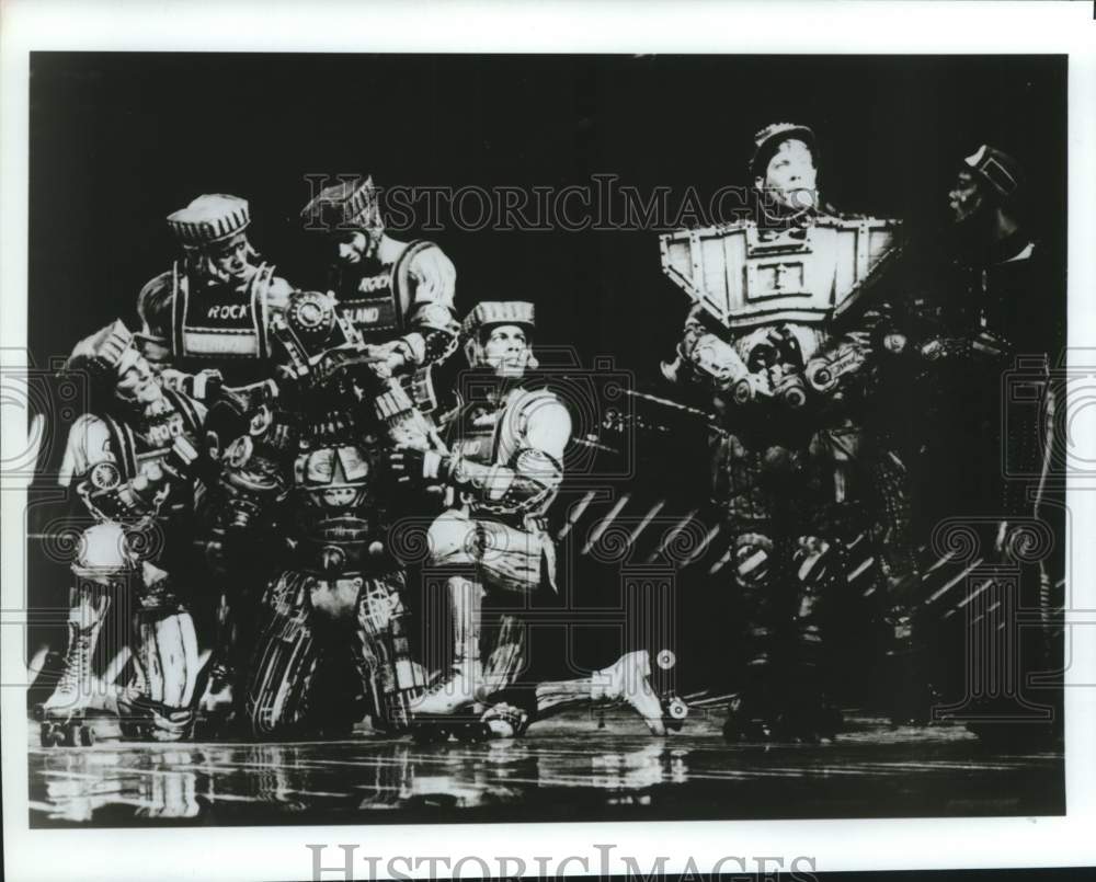 1990 Press Photo Scene From American Tour of "Starlight Express" Spectacular- Historic Images