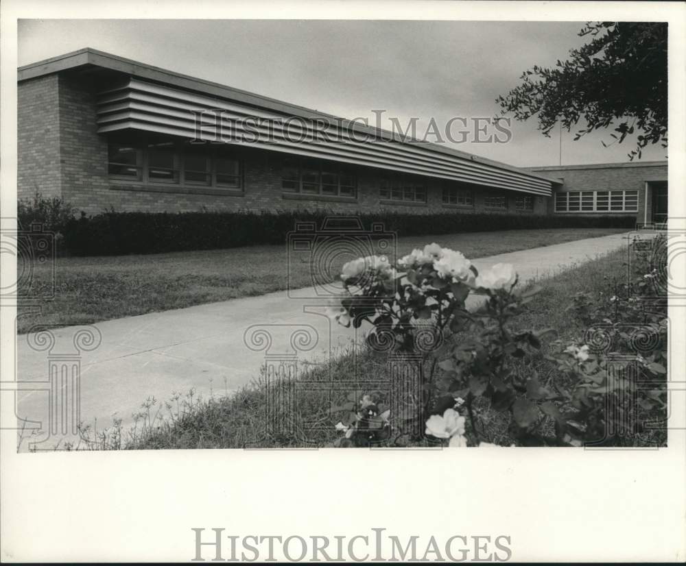 1967 Press Photo Newer building at Terrell, Texas State Hospital - hca55476- Historic Images