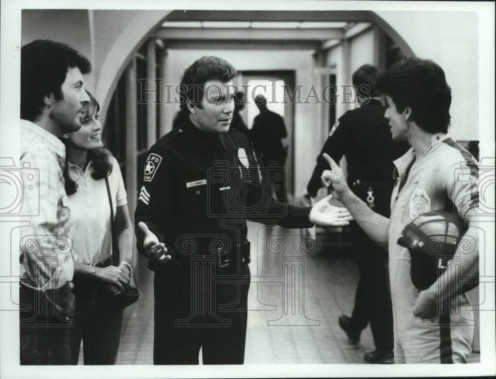 1982 Press Photo Scene From Television Series &quot;T.J. Hooker&quot; - hca55517- Historic Images