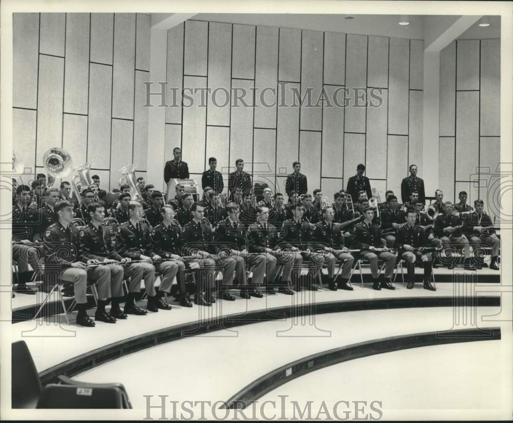 1976 Press Photo Members of the Texas A&amp;M University Concert Band - hca55524- Historic Images