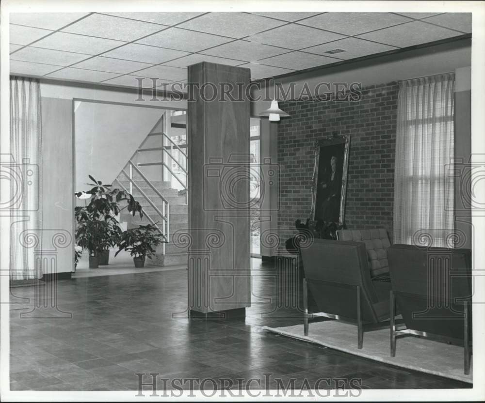 1961 Press Photo Mary Gibbs Jones Hall at Texas Women's University - hca55750