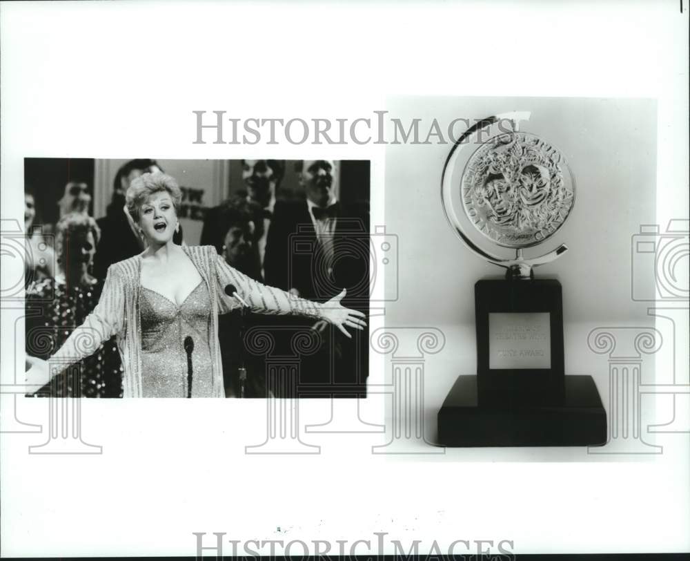 1989 Press Photo Angela Lansbury in finale of the Tony Awards - hca55764- Historic Images