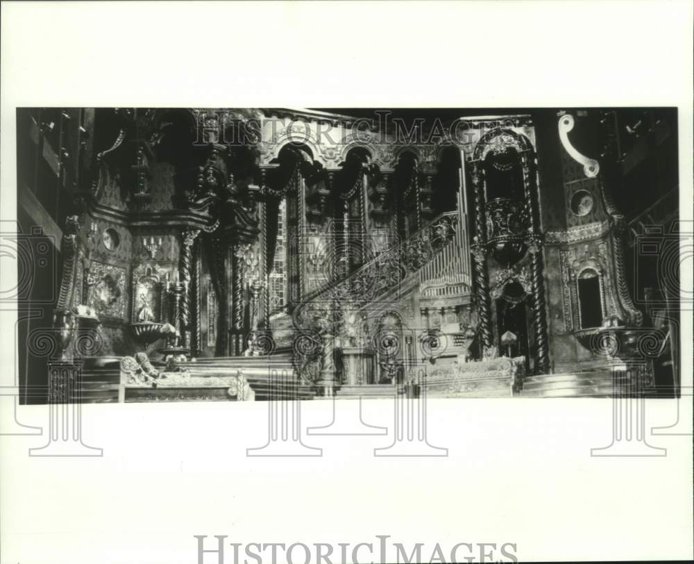 1997 Press Photo Set for Andrew Lloyd Webber&#39;s Musical &quot;Sunset Boulevard&quot;- Historic Images