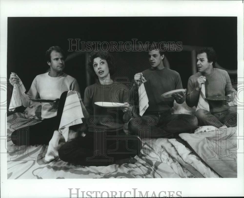 1984 Press Photo Actors In &quot;Torch Song Trilogy&quot; Play - hca56071- Historic Images