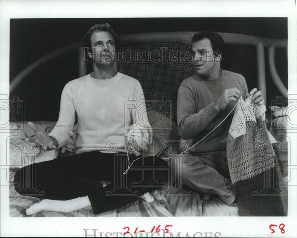 1984 Press Photo Scene from play Torch Song Trilogy, by Harvey Fierstein- Historic Images