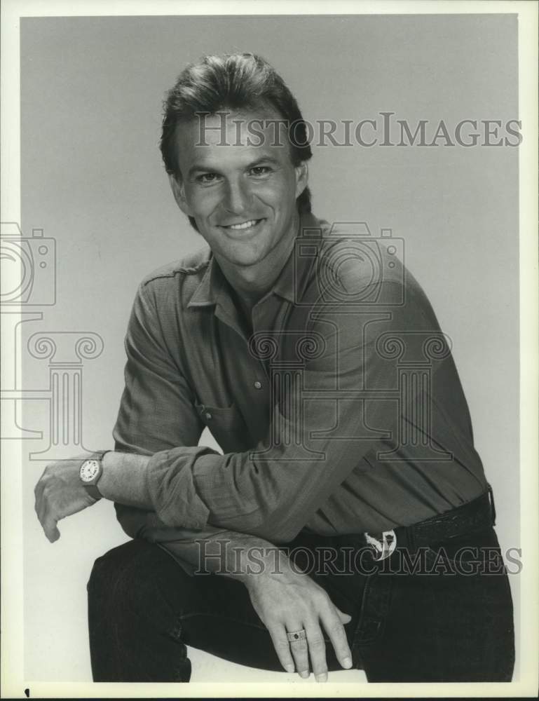 1986 Press Photo Josh Taylor stars as Michael Hogan in &quot;Valerie&quot; on NBC-TV- Historic Images