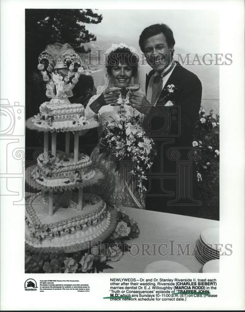 1982 Press Photo Scene From &quot;Trapper John M.D.&quot; on CBS Sundays - hca56392- Historic Images