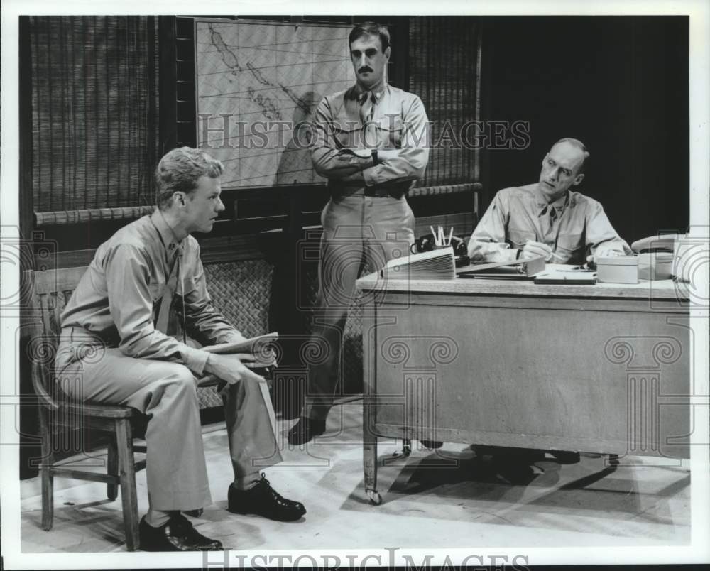 1988 Press Photo National Touring Company in a scene from &quot;South Pacific&quot;- Historic Images