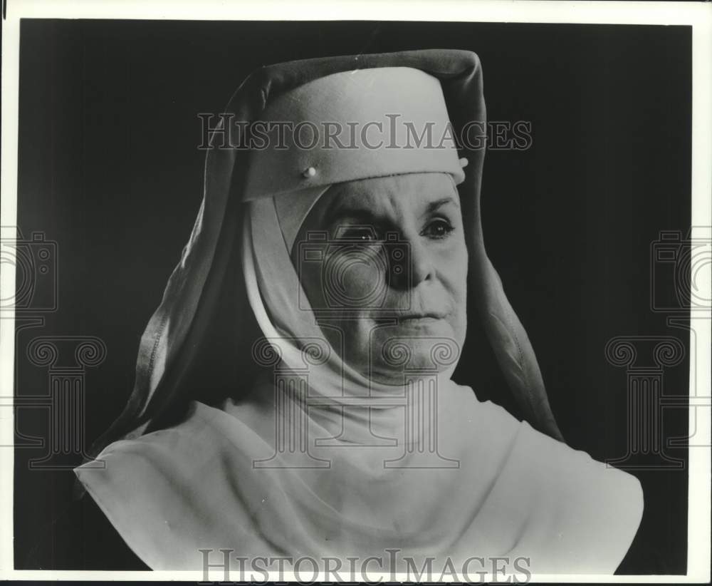 1987 Press Photo Actress Mercedes McCambridge in &quot;Agnes of God&quot; - hca56856- Historic Images