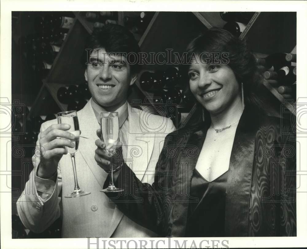 1986 Press Photo Carlos &amp; Veronica in Tango Revue at Tower Theater, Houston- Historic Images