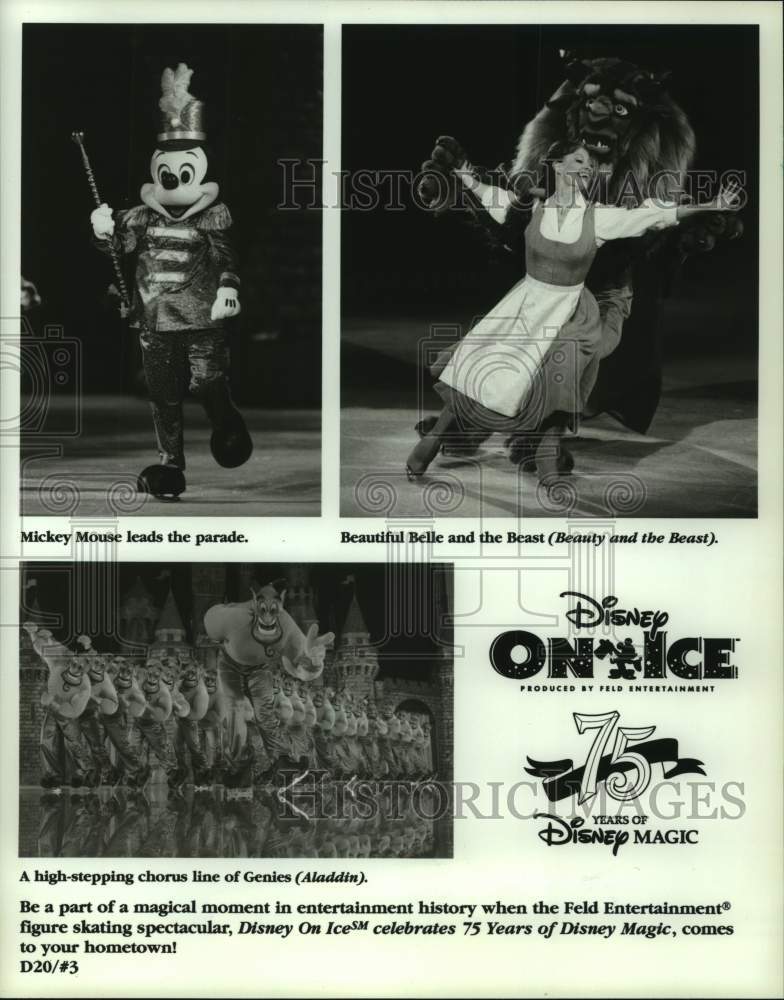 2000 Press Photo Scenes from &quot;Disney On Ice&quot; skating show - hca57684- Historic Images