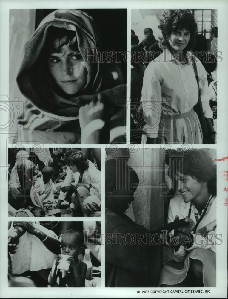 1987 Press Photo Actress Ally Sheedy In &quot;We Are the Children&quot; Movie - hca57968- Historic Images