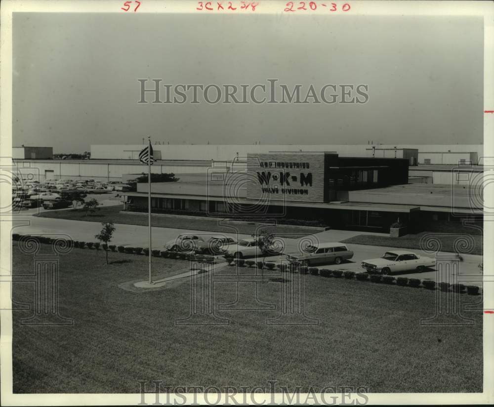 1969 Press Photo ACF Industries&#39; WK-M Valve Division Plant, Missouri City, Texas- Historic Images