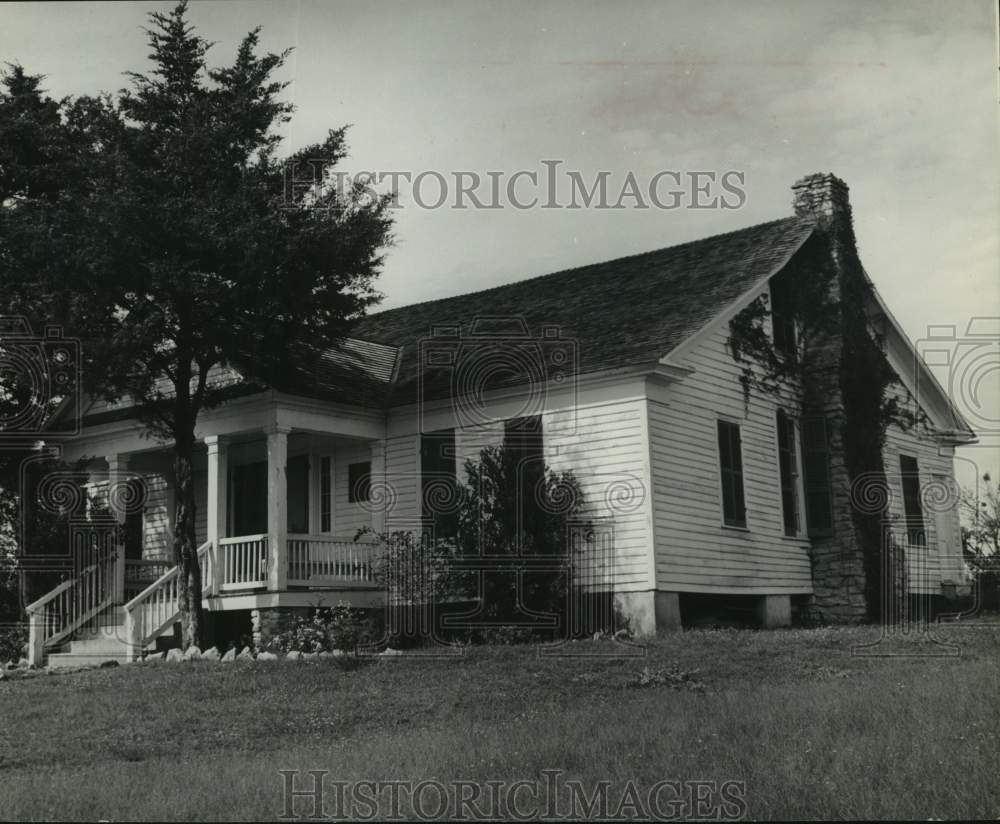 1962 Press Photo Home of Anson Jones at Washington State Park - hca58799- Historic Images