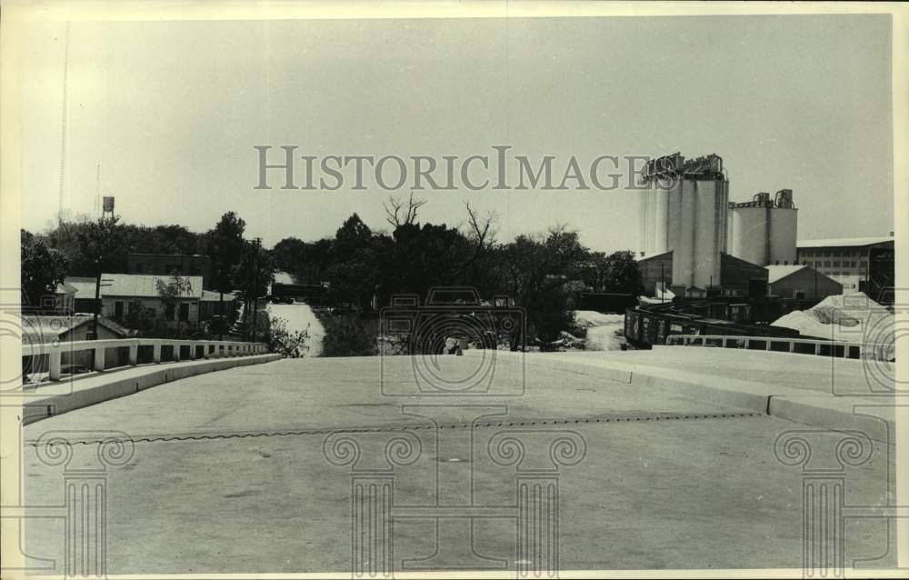 1959 Press Photo Waco-York Street Bridge, facing south, Houston, Texas- Historic Images