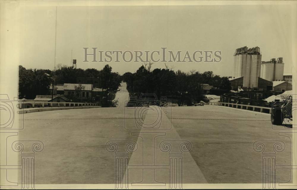 1959 Press Photo Waco-York Street Bridge, facing south, Houston, Texas- Historic Images