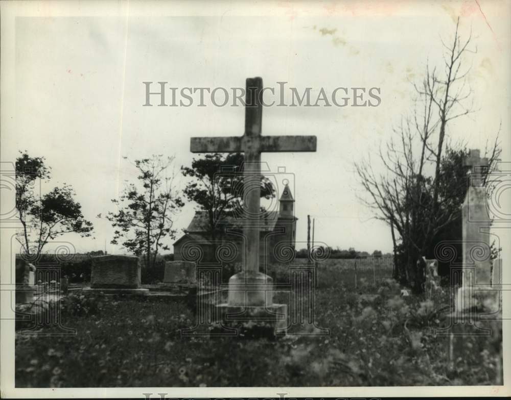 1960 Press Photo The Church of the Sparrows, Waller County, Texas - hca58924- Historic Images