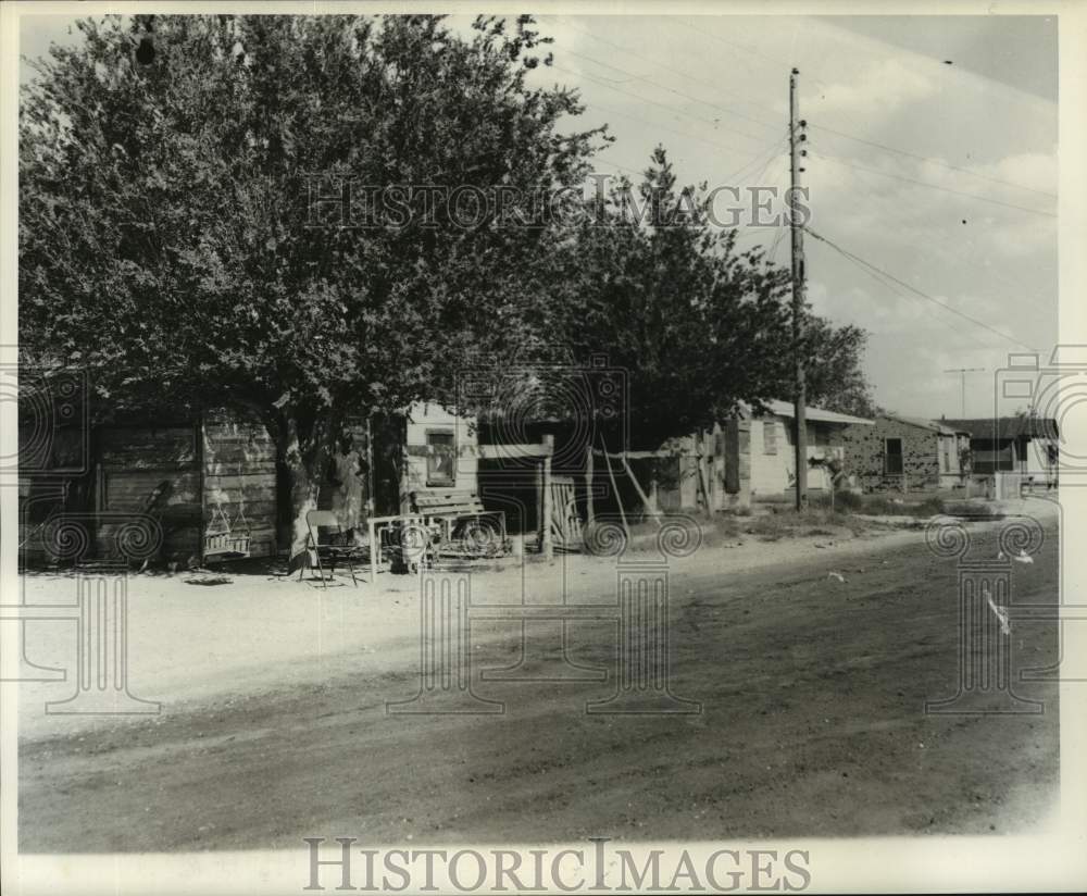 1961 Press Photo Residential Area In Wink, Texas - hca59350- Historic Images