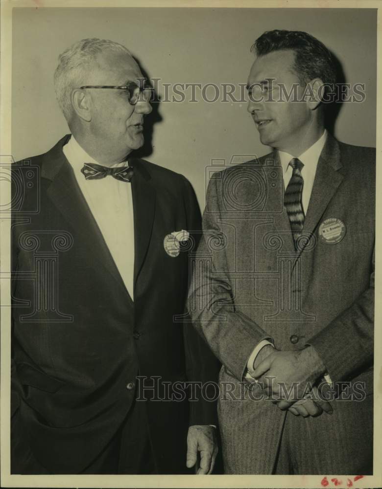 1957 Press Photo World Trade Association members - Houston - hca59702- Historic Images