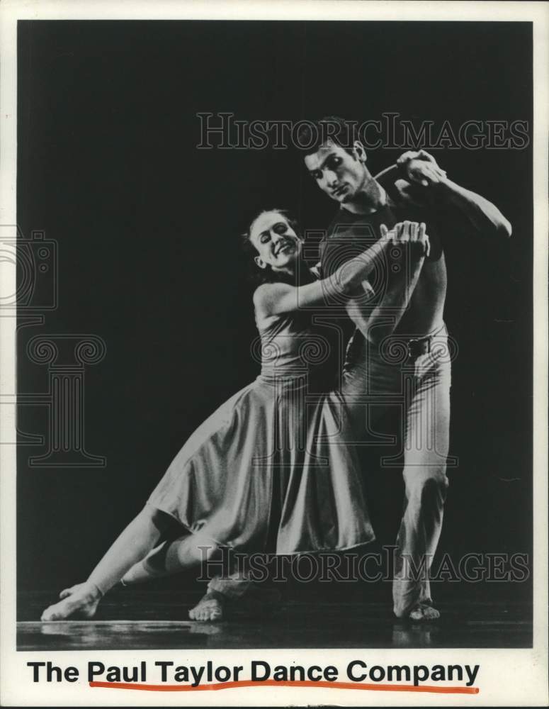 1983 Press Photo Linda Kent, Elie Chaib, Esplanade, Paul Taylor Dance Company- Historic Images