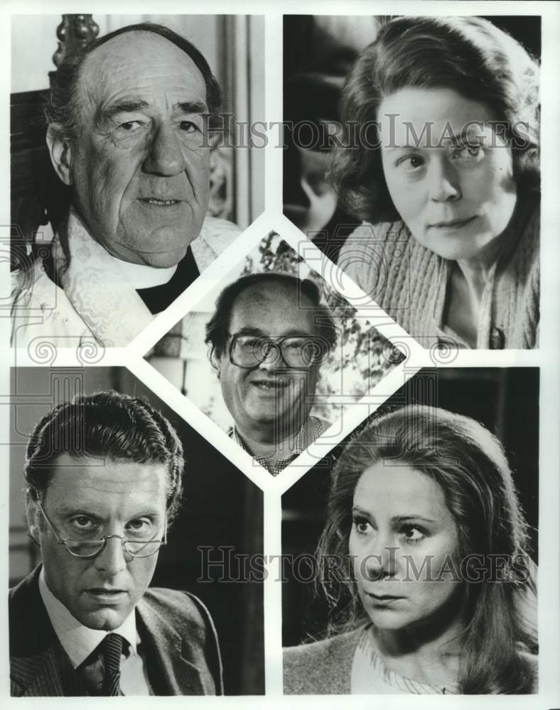 1986 Press Photo Cast Members of PBS Series Paradise Postponed - hca60707- Historic Images