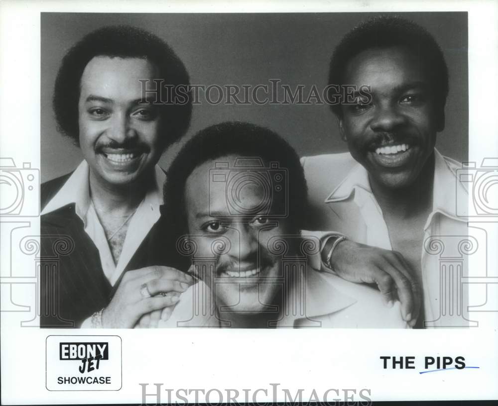 1986 Press Photo Musical group The Pips - hca61207- Historic Images