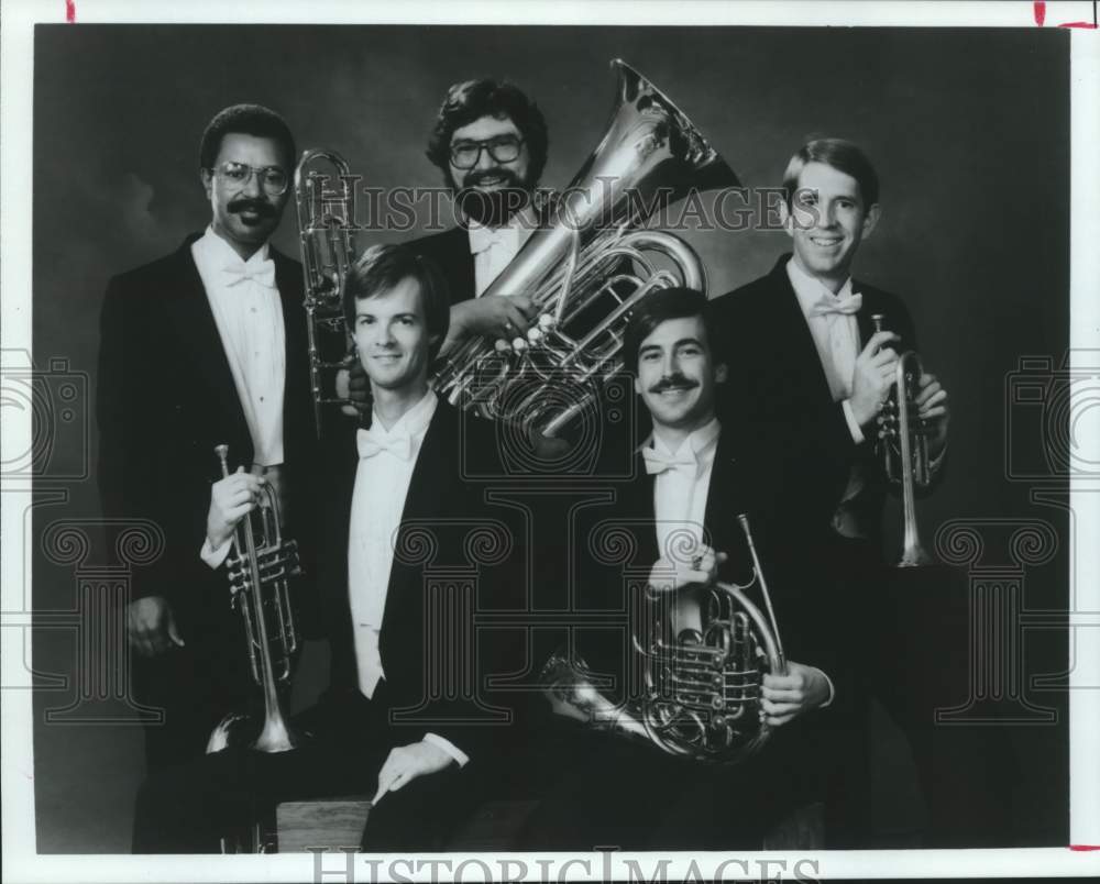 1988 Press Photo Paragon Brass Ensemble - hca61676- Historic Images