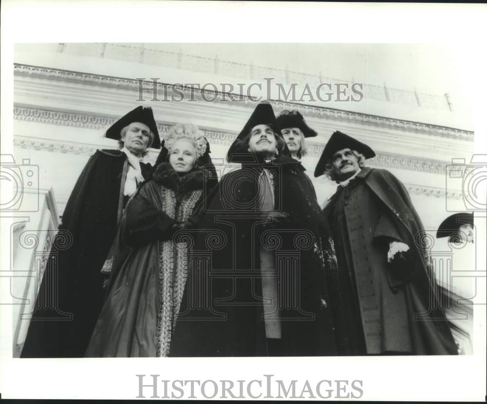 1986 Press Photo Scene from &quot;Peter the Great&quot; - NBC miniseries - hca61678- Historic Images