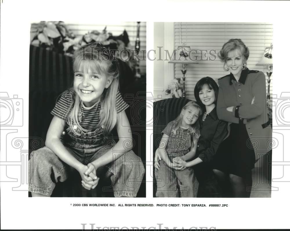 2000 Press Photo Actresses In &quot;Perfect Murder, Perfect Town&quot; Mini-Series TV Show- Historic Images